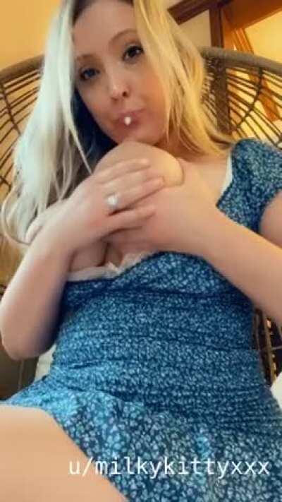 Do you like my milk fountains? 💦 [oc]