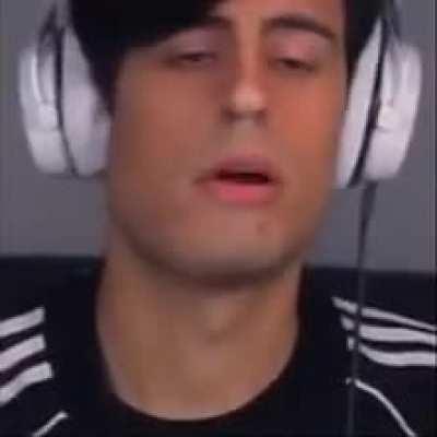 Davie sings for the second time