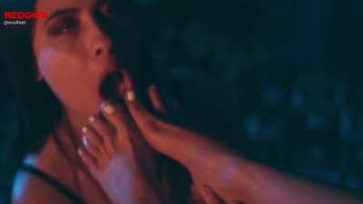 Gorgeous Svetlanna Seduces Ravena With Her White Toenails