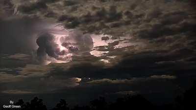 Thor having a rave up there