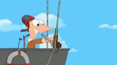 😳hey phineas watchu doing over there?