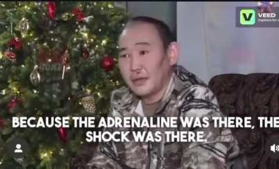 Interview of Russian soldier who killed Ukrainian in melee combat captured on camera.
