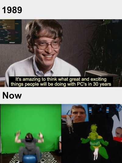 He really had no idea did he?