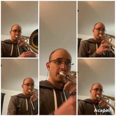 I made a short fanfare arrangement of some of the BL music!