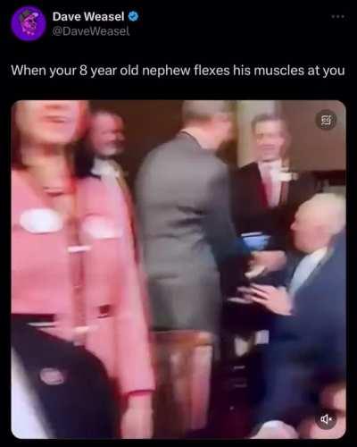 To troll the president 