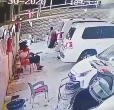 Life saved in the last second!