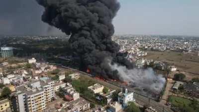 RAIPUR FIRE!!