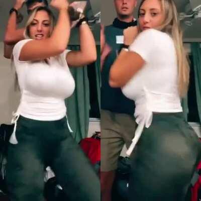 Here's an edit I made. This will make anybody cum hard! Have fun, and loop the video!