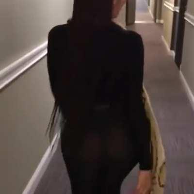 Love to watch her leave