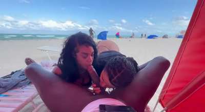 nice day at the beach