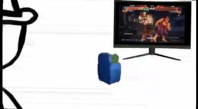 No dad, akuma just death comboed me.