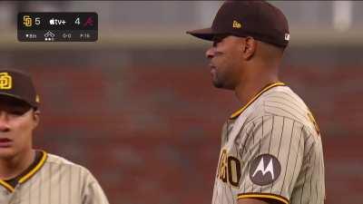 [Highlight] [Highlight] Bogaerts makes a crucial double play in the bottom of the 8th inning against the Braves