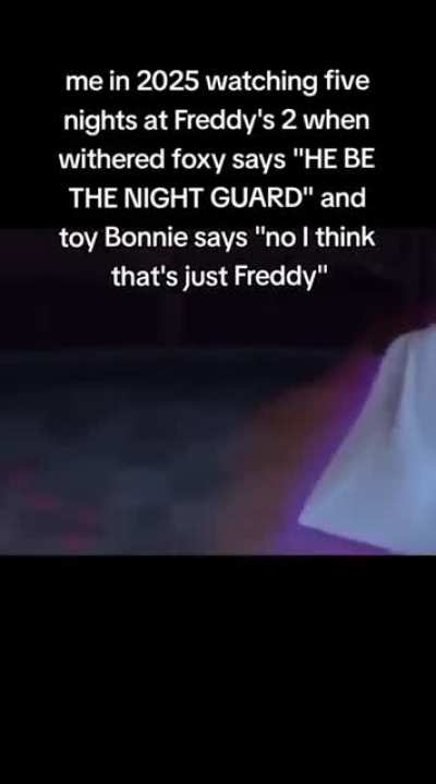 Day 146 of posting fnaf memes everyday until the (second) movie comes out