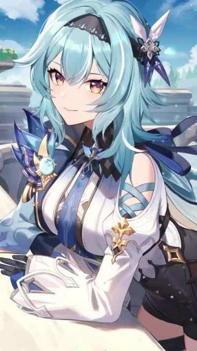 I animated Eula birthday official art.