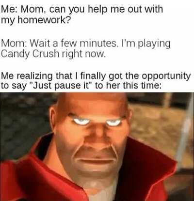 I've been waiting so long for the tables to turn