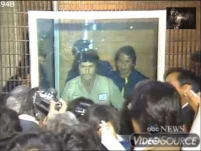 Footage of Ernesto “Don Neto” Fonseca Carrillo after his arrest in 1985