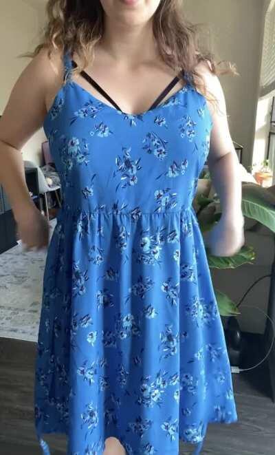 Hiding something fun under my Sunday best