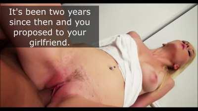 Apparently she has stronger feelings for her ex than you thought.