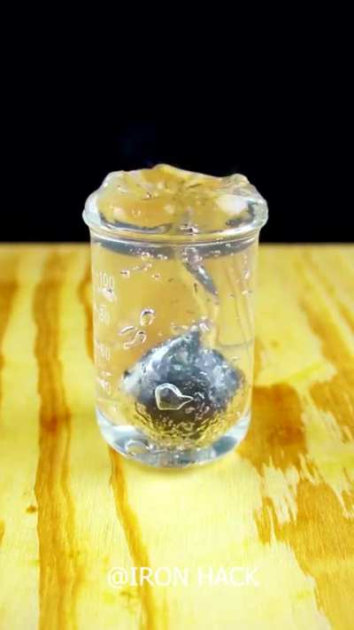 Red Hot Metal Ball Vs Aloe Vera Gel