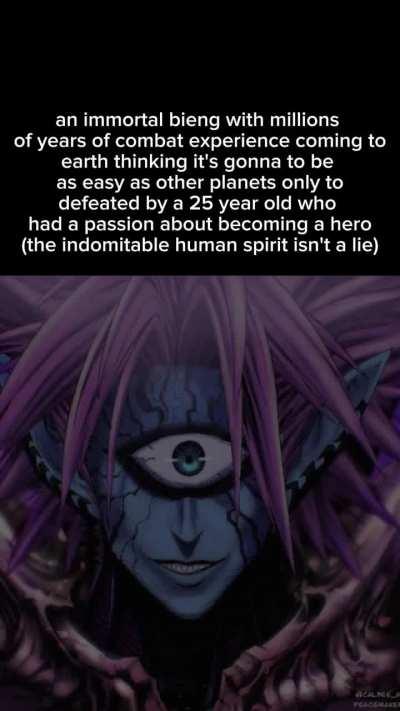 Boros was so unlucky to meet saitama first