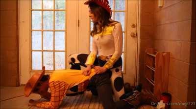 Jesse Fucks Woody Deeper- Toy Story Parody w/ Ts Zoey Taylor