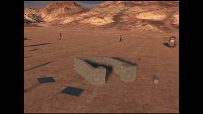 Brick house construction timelapse