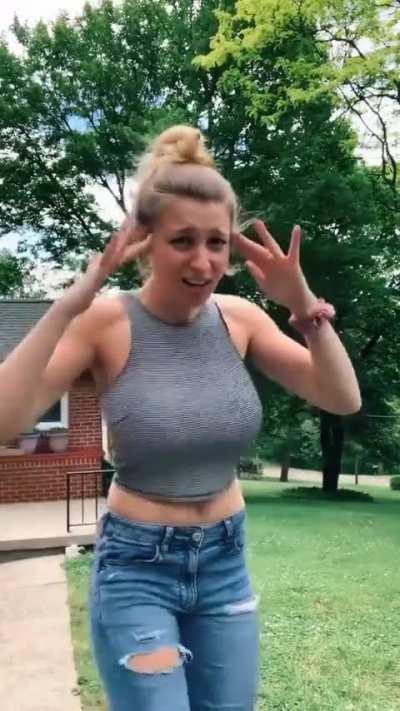 She's quite annoyed by those cannons on their frame