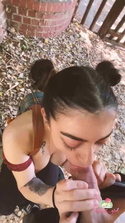 Flashing and Sucking at the Park - New Public Video