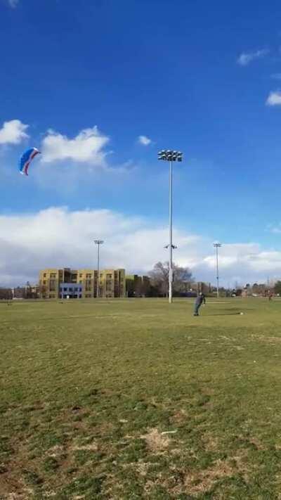 HMB while I get dragged by a kite