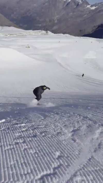 Eighth sunny day in a row here in saas fe