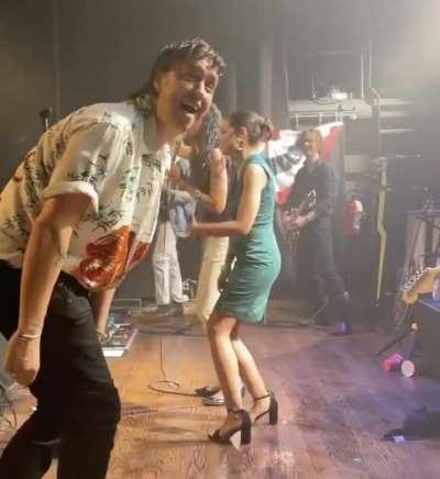 Ok I basically had AOC dancing for me 😳 (wasn’t supposed to film) lol