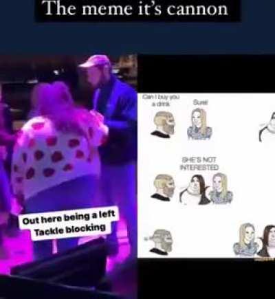 Poor dude damn near got flattened