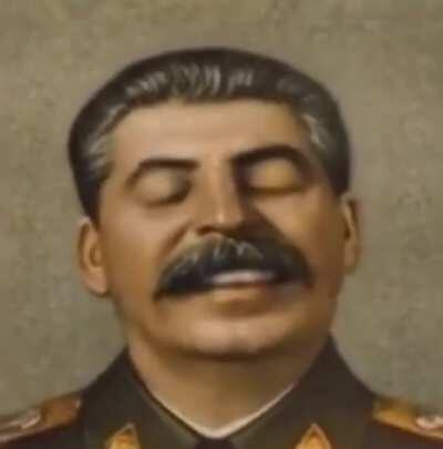 Rare footage of Stalin singing the Anthem after Soviet victory in Berlin (1945)