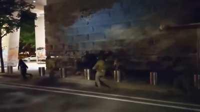 [Justice] Anarcho-liberal Antifa pleads guilty to using a large hammer to ambush & repeatedly attack a US Marshal exiting Portland's federal courthouse.