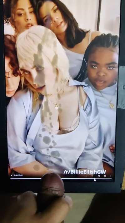 Billie Eilish Cum Tribute