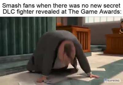 Somewhere out there, someone was unironically expecting a reveal.