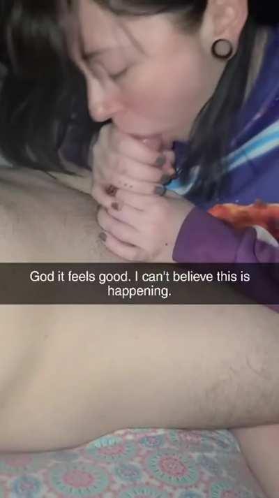 Son finally gets sucked by mom like he always wanted