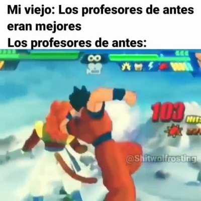 Que buenos profes