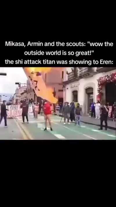 Bro hit him with the history of the world