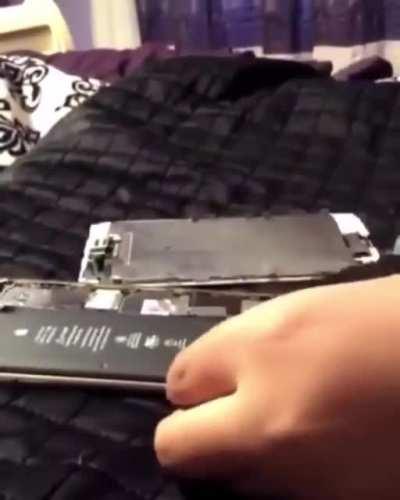 Kids learning how explosions work…