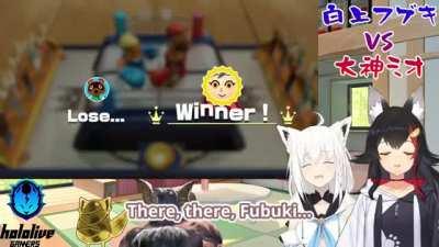 Rare footage of Mio actually trash talking