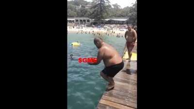 Taking a dip on the way to the moon 🚀🚀🚀