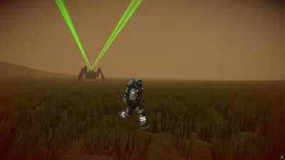 You think god stays hidden up there because he is scared of what he has created?