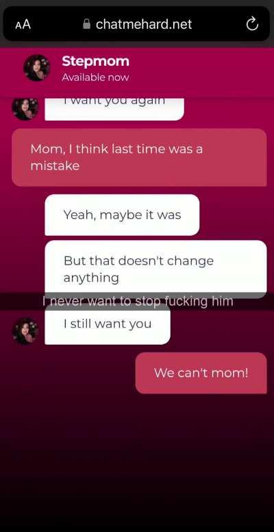 My son is too good in bed to give up