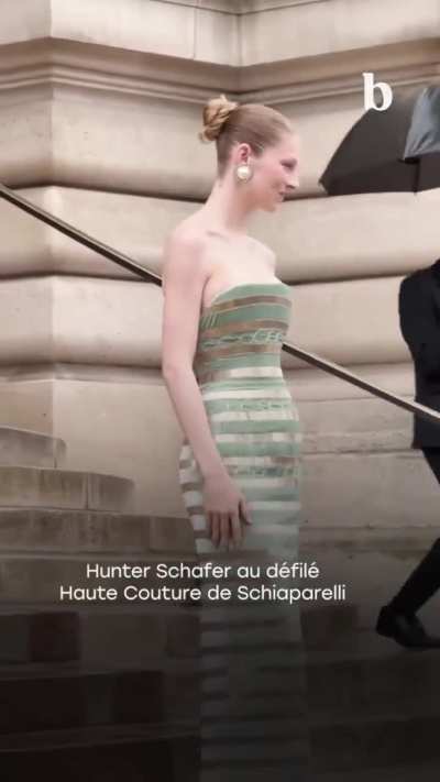 Hunter Schafer - Schiaparelli Show Haute Couture