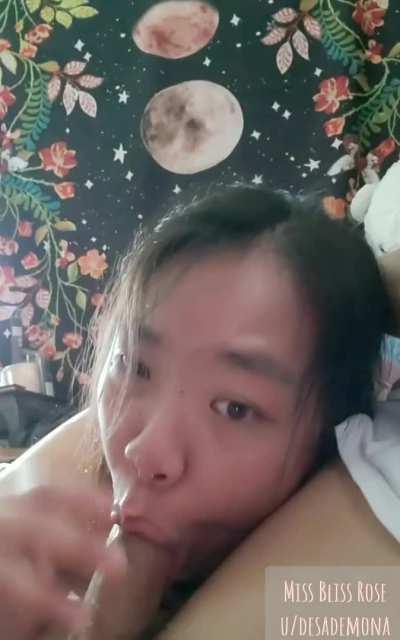 Always nice to start the day with a nice deep throatfuck, ending with me swallowing his load!