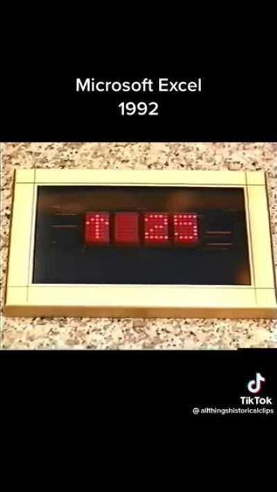 This Excel ad from 1992 is mesmerizing