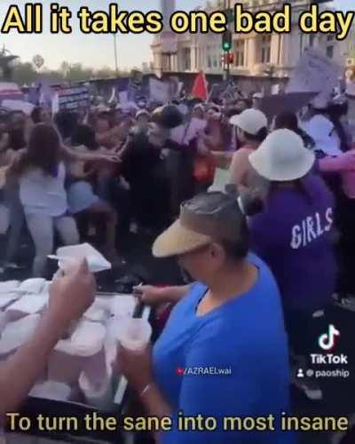 It just takes one bad day 