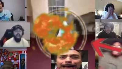 waffle falling REACTION