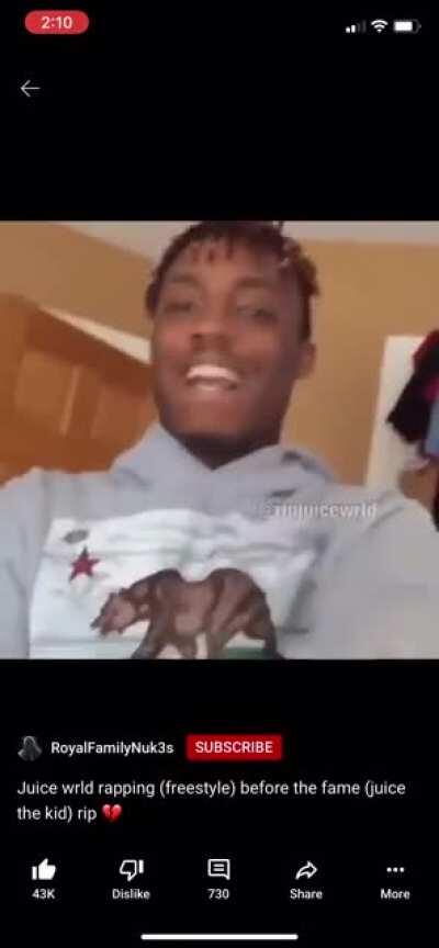 Rare juice the kidd freestyle